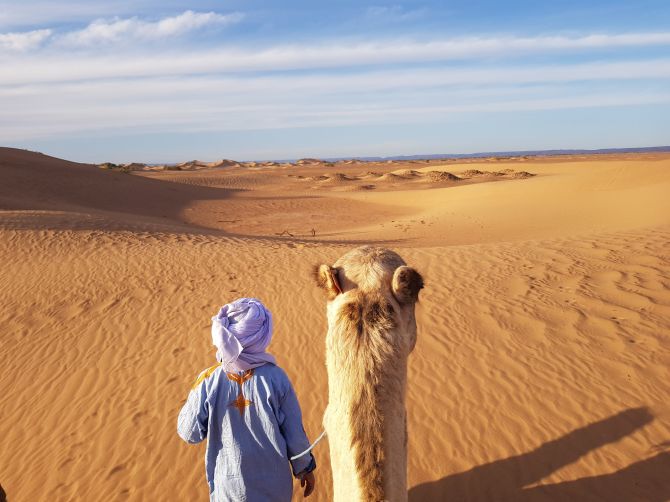 Trek maroc désert delphine pinet